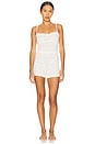 view 4 of 4 Reba Sleep Top in White