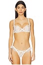 view 1 of 4 Blushing Blooms Underwire Bra in White