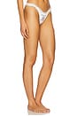 view 4 of 6 Bachelorette Thong Panty Pack of 3 in White