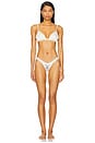 view 6 of 6 Bachelorette Thong Panty Pack of 3 in White
