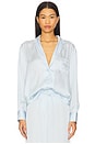 view 1 of 5 Everday Sleep Top in Blue