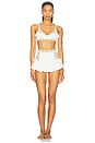view 4 of 5 Lana Corset Skirt in White