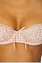 view 5 of 5 Petal Gingham Underwire Bra in Pink
