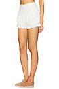 view 3 of 5 Edie Eyelet Bloomer Short in White