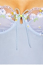 view 5 of 5 Gingham Rose Slip Dress in Blue