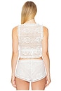 view 3 of 5 Antique Lace Top in White