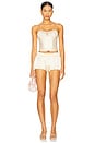 view 4 of 4 Victoria Bustier in Cream