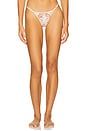 view 1 of 4 Peaches & Cream Thong Panty in Peach