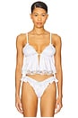 view 1 of 4 Jaden Sleep Top in White