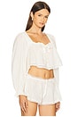 view 2 of 4 Venetia Sleep Top in Vintage Cream