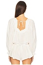 view 3 of 4 Venetia Sleep Top in Vintage Cream