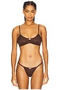 view 1 of 4 Elliana Bralette in Chocolate
