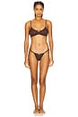 view 4 of 4 Elliana Bralette in Chocolate