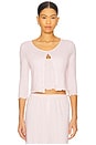 view 1 of 4 Elliana Cardigan in Dusty Pink