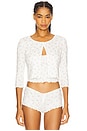 view 1 of 5 Elliana Cardigan in White