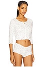 view 2 of 5 Elliana Cardigan in White