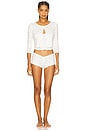 view 4 of 5 Elliana Cardigan in White