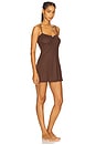 view 2 of 4 Elliana Slip Dress in Chocolate