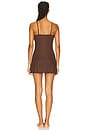 view 3 of 4 Elliana Slip Dress in Chocolate