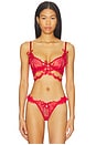 view 1 of 4 Sonja Underwire Bra in Red