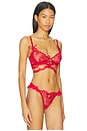view 2 of 4 Sonja Underwire Bra in Red