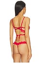 view 3 of 4 Sonja Underwire Bra in Red