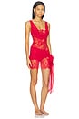 view 2 of 5 Sonja Slip Dress in Red