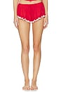view 1 of 4 Fiona Lace Short in Red