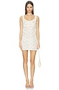 view 1 of 4 Cloud Lace Slip Dress in White