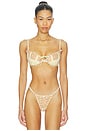 view 1 of 4 Twilight Rose Underwire Bra in Pale Yellow