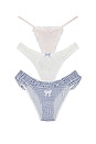 view 1 of 5 Summer Picnic Panty Pack in White