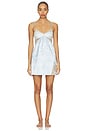 view 2 of 5 Baby's Breath Slip Dress in Baby Blue