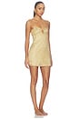 view 4 of 5 Glitter Slip Dress in Gold