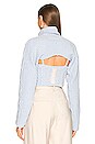 view 4 of 5 Page Layered Turtleneck Sweater in Blue