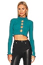 view 1 of 5 Lorelei Cropped Sweater in Blue