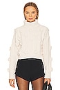 view 1 of 4 Martina Cropped Sweater in White