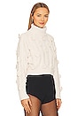 view 2 of 4 Martina Cropped Sweater in White
