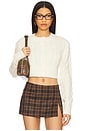 view 1 of 4 Camille Cable Knit Cardigan in Cream