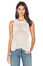 view 1 of 5 KNITZ Mulberry Tank in Oatmeal