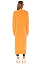 view 3 of 3 Dylan Long Cardigan in Burnt Orange