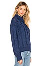 view 2 of 4 Charlotte Turtleneck Sweater in Navy