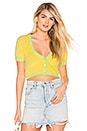 view 1 of 4 Alanis Crop Cardi in Lime