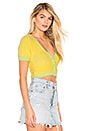 view 2 of 4 Alanis Crop Cardi in Lime