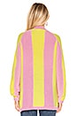 view 3 of 4 Lauryn Oversized Cardi in Candy Stripe