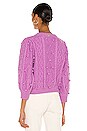 view 3 of 4 Florentina Sweater in Amethyst