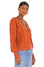 view 2 of 4 Florentina Button Down Cardigan in Ginger