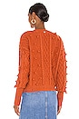 view 3 of 4 Florentina Button Down Cardigan in Ginger