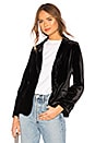 view 1 of 4 Viva Velvet Blazer in Black