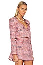 view 2 of 5 Dionne Cropped Blazer in Pink