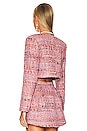 view 3 of 5 Dionne Cropped Blazer in Pink